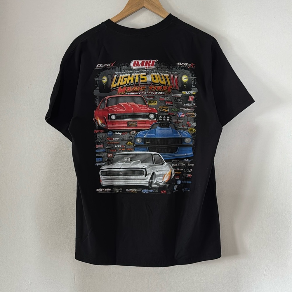 Lights Out Racing T-Shirt / Large / Magic Tires 2020